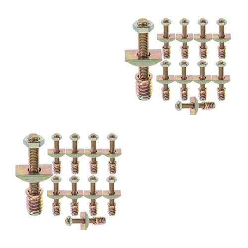Pcs bed frame hardware - 20,